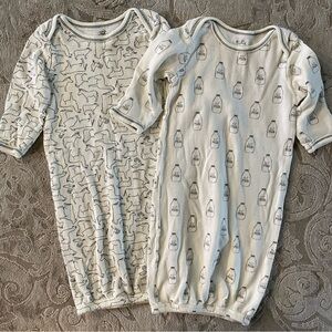 Touched by nature 0-6 month gown bundle